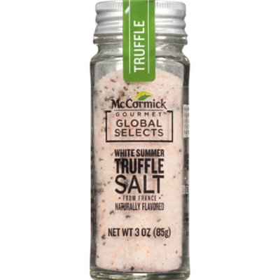McCormick Gourmet Global Selects White Summer Truffle Salt from France - Naturally Flavored - 3 Oz