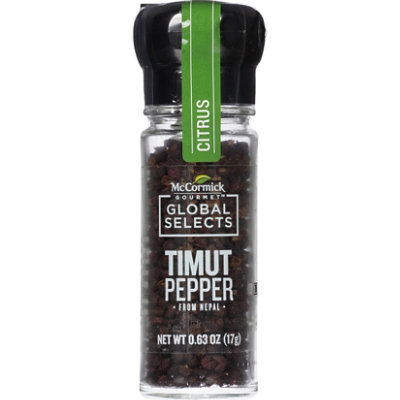 McCormick Gourmet Global Selects Timut Pepper From Nepal - 0.63 Oz 