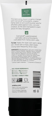 Andalou Naturals Men Smooth Glide Shave Cream - 6 Fl. Oz. - Image 5