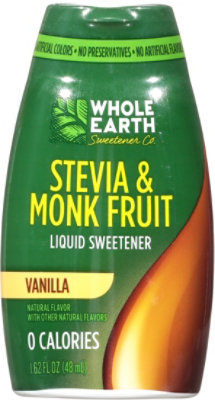 Whole Earth Vanilla Liquid Sweetener - 1.62 Fl. Oz. - Image 2