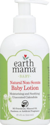 Earth Mama Angel Baby Baby Lotion Natural Non Scents - 8 Fl. Oz. - Image 1