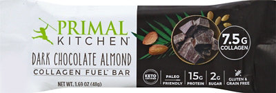 Primal Kitchen Collagen Fuel Bar Dark Chocolate Almond - 1.7 Oz