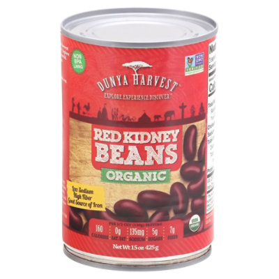 Dunya Har Beans Red Kidney Can Org - 15 Oz - Safeway