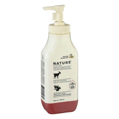 Canus Nature Lotion Moisturizing With Fresh Goats Milk Shea Butter - 11.8 Oz - Image 1