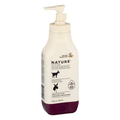 Canus Nature Lotion Moisturizing With Fresh Goats Milk Original Formula - 11.8 Oz - Image 1