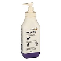 Canus Nature Lotion Moisturizing With Fresh Goats Milk Lavender Oil - 11.8 Oz - Image 1