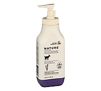 Canus Nature Lotion Moisturizing With Fresh Goats Milk Lavender Oil - 11.8 Oz