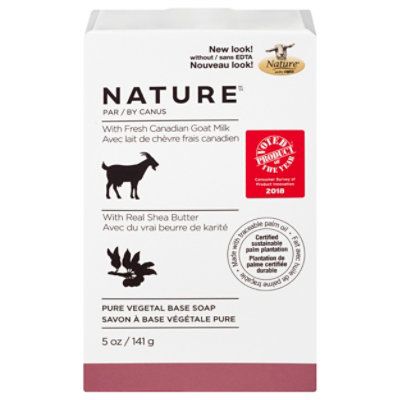 Canus Nature Soap Pure Vegetable With Fresh Goats Milk Shea Butter - 5 Oz - Image 3