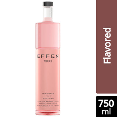 EFFEN Vodka Rose 75 Proof - 750 Ml - Image 1