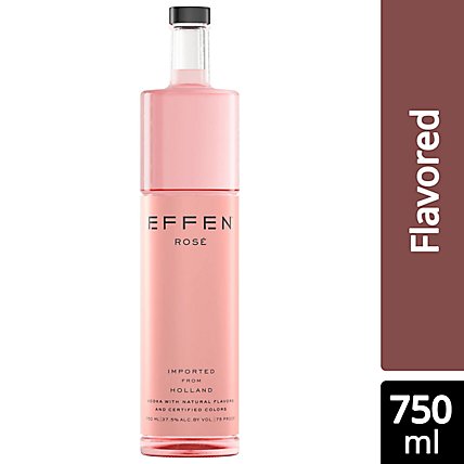 EFFEN Vodka Rose 75 Proof - 750 Ml - Image 1