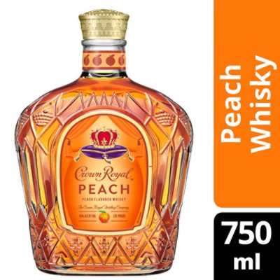 Crown Royal Peach Flavored Whisky - 750 Ml - Image 1