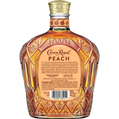 Crown Royal Peach Flavored Whisky - 750 Ml - Image 2