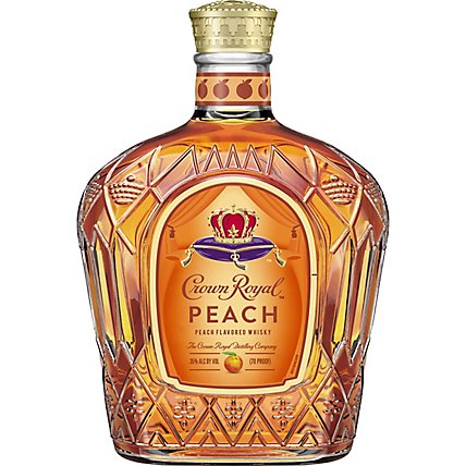 Crown Royal Peach Flavored Whisky - 750 Ml - Image 1