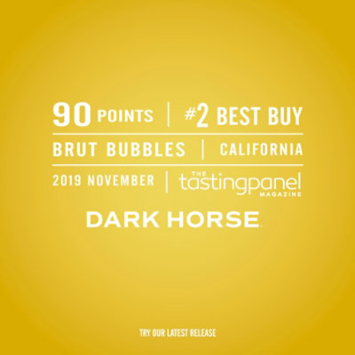 Dark Horse Sparkling Brut Wine In Can - 375 Ml - Image 3