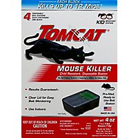 Tomcat Mouse Killer Disposable Bait Station 4 Count - 4 Oz - Image 2