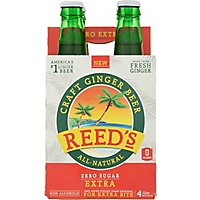 Reeds Beer Craft Ginger Zero Sugar Extra - 4-12 Fl. Oz. - Image 6