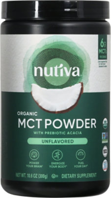 Nutiva Mct Powder - 10.6 Oz - Image 2