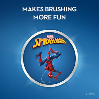 Oral-B Marvels Spiderman Manual Toothbrush for Kids 3+ Soft Bristles - Each - Image 2