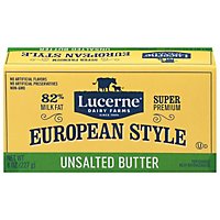 Open Nature Butter European Style Unsalted - 8 Oz - Image 1