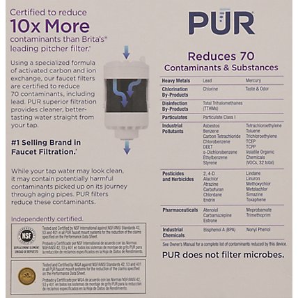 PUR Maxion Replacement Filters Faucet Basic - 2 Count - Image 4