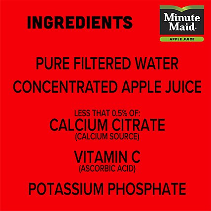 Minute Maid Juice Apple Cartons - 8-6 Fl. Oz. - Image 5