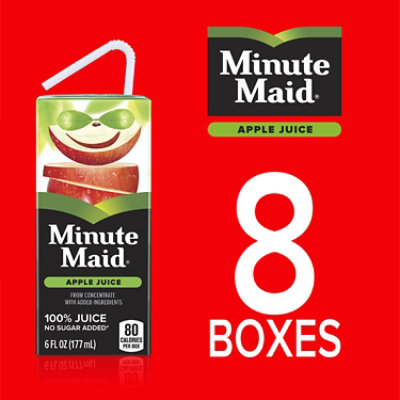 Minute Maid Juice Apple Cartons - 8-6 Fl. Oz. - Image 5