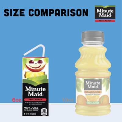 Minute Maid Fruit Punch Juice Cartons - 8-6 Fl. Oz. - Image 2