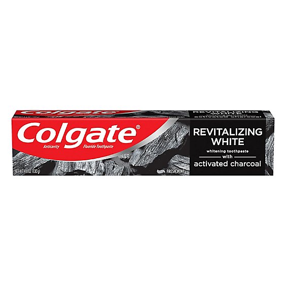 Colgate Essentials Charcoal Fresh Mint Toothpaste - 4.6 Oz