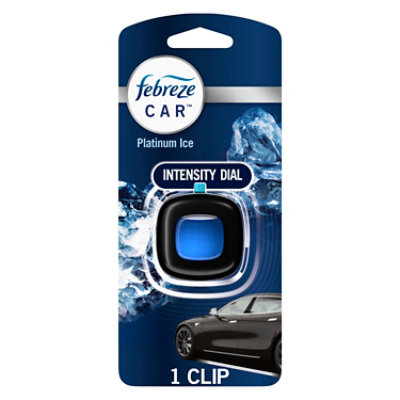 Febreze Car Platinum Ice Car Freshener - 0.07 Oz - Image 1