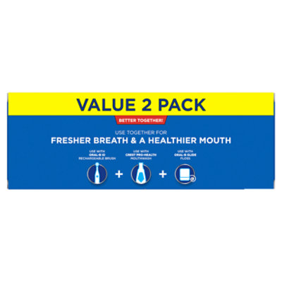 Crest Complete Whitening Plus Scope Zahnpasta – 2er Pack (je 6,2 Oz / 175 G) Für Weißere Zähne & Frischen Atem