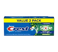 Crest Complete Plus Toothpaste +Whitening Scope Minty Fresh Striped - 2-5.4 Oz