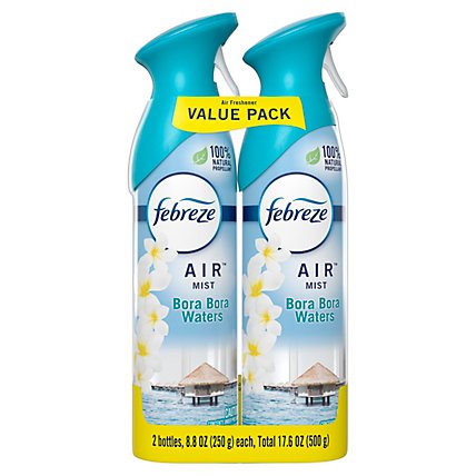 Febreze AIR Air Freshener Odor Eliminating Bora Bora Waters Value Pack - 2-8.8 Oz. - Image 3
