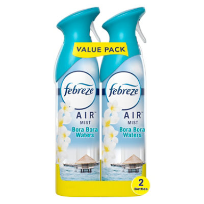 Febreze AIR Air Freshener Odor Eliminating Bora Bora Waters Value Pack - 2-8.8 Oz.