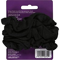Goody Ouchless Scrunchie Black Medium - 5 Count - Image 3