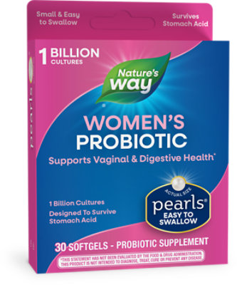 Pearls Probiotics Yeast Balancing Capsules - 30 Count - Image 1