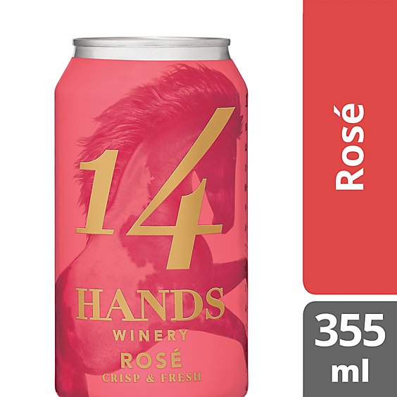 14 Hands Rose Wine In Can - 355 Ml