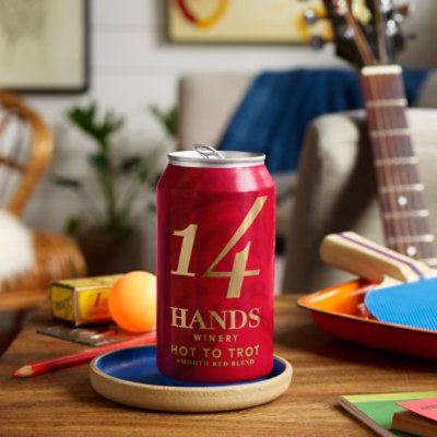 14 Hands Hot To Trot Red Blend Wine In Can - 355 Ml - Image 3