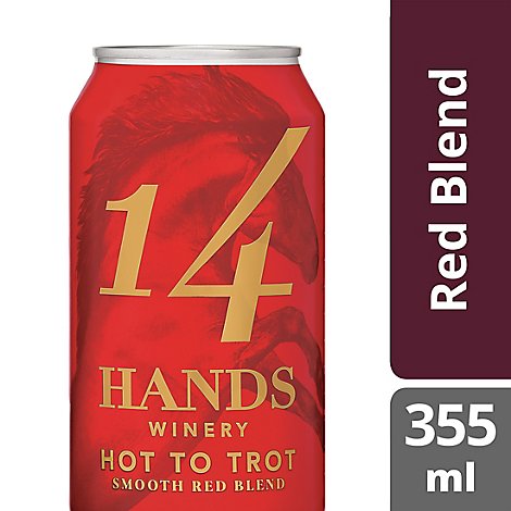 14 Hands Winery Hot To Trot Wine Red Blend - 375 Ml