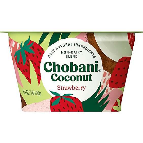 Chobani Yogurt Non Dairy Coconut Based Strawberry - 5.3 Oz