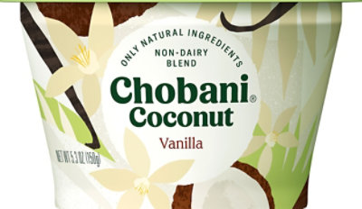 Chobani Yogurt Non Dairy Coconut Based Vanilla - 5.3 Oz - Image 1