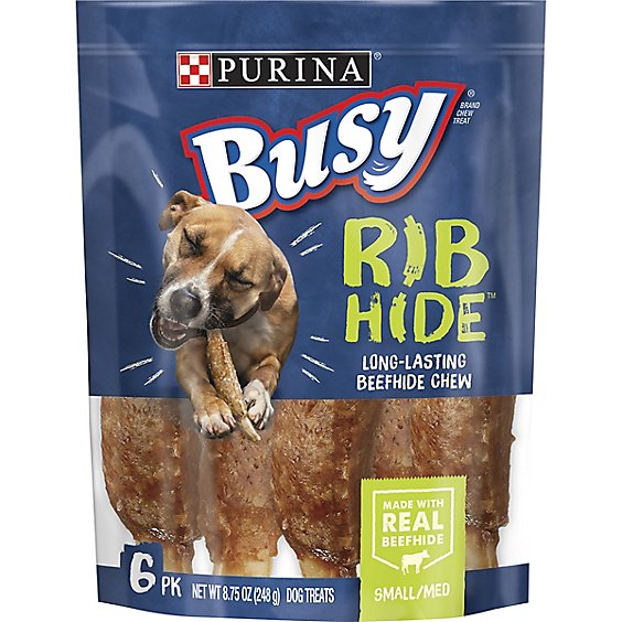 Purina Busy Ribhide Pet Snack - 8.75 Oz