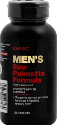 GNC Mens Saw Palmetto - 120 Count - Image 2