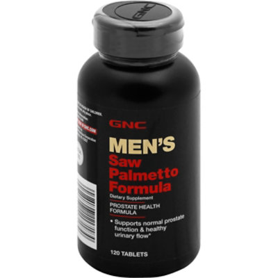 GNC Mens Saw Palmetto - 120 Count - Image 1