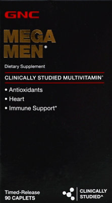 GNC Mega Men Multi 90 Ct - 90 Count - Image 2