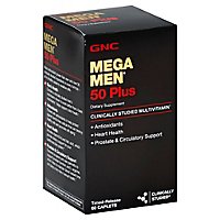 GNC Mega Men 50 Plus Multi 60ct - 60 Count - Image 1