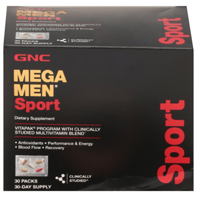 GNC Mens Sport Vitapak - 30 Count - Image 3