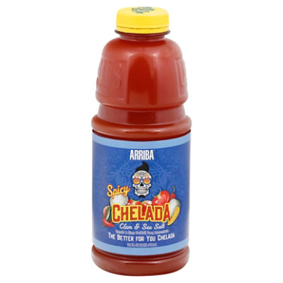 Langers Arriba Chelada Spicy Clam & Sea Salt - 32 Fl. Oz. - Image 3