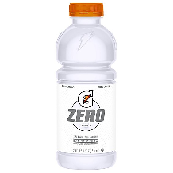 Gatorade Zero Thirst Quencher Zero Sugar Glacier Cherry - 20 Fl. Oz.