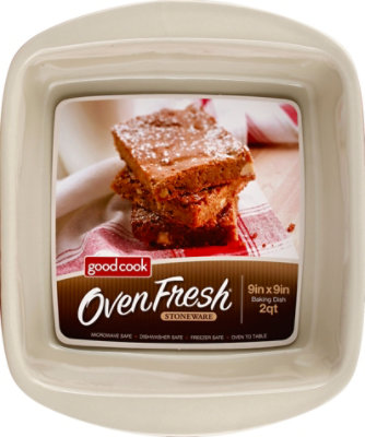 Good Cook Oven Fresh Stoneware Baking Dish 9 x 9 Inch - Each - Image 2