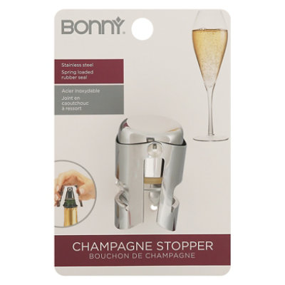 Bonny Champagne Stopper Stainless Steel - Each - Image 3